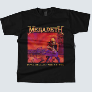 Megadeth Peace Sells Polera Manga Corta
