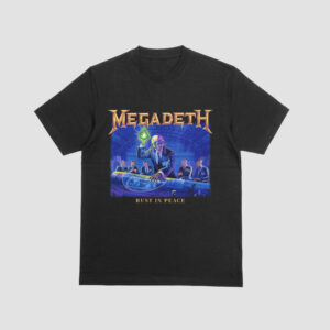 Megadeth Rust In Peace Polera Manga Corta