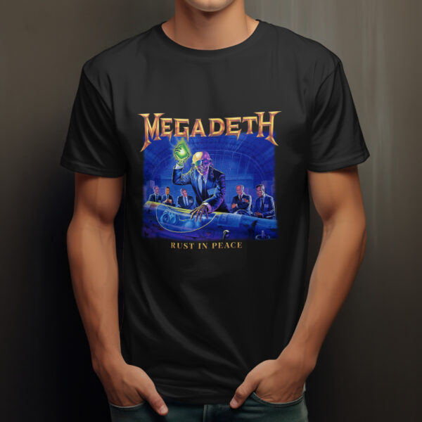 Megadeth Rust In Peace Polera Manga Corta - Imagen 2
